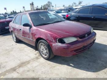  Salvage Toyota Corolla