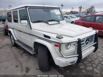  Salvage Mercedes-Benz G-Class