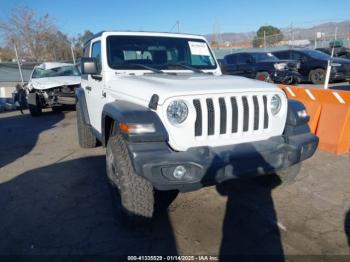  Salvage Jeep Wrangler