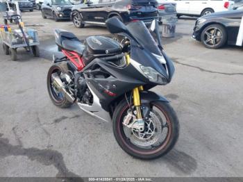  Salvage Triumph Motorcycle Daytona 675R