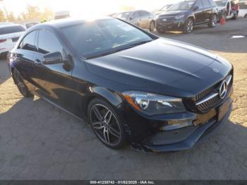  Salvage Mercedes-Benz Cla-class