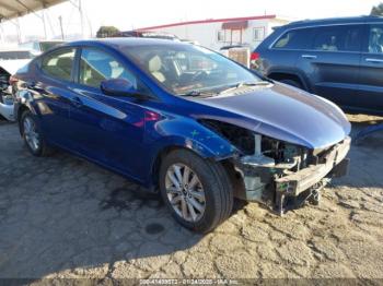  Salvage Hyundai ELANTRA