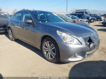  Salvage INFINITI G37