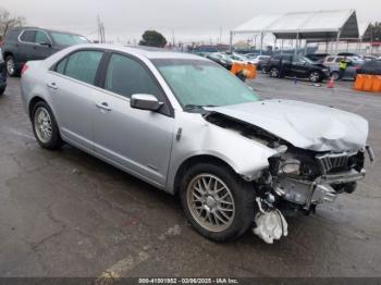  Salvage Lincoln MKZ Hybrid