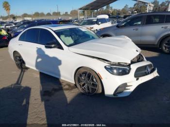  Salvage Mercedes-Benz E-Class