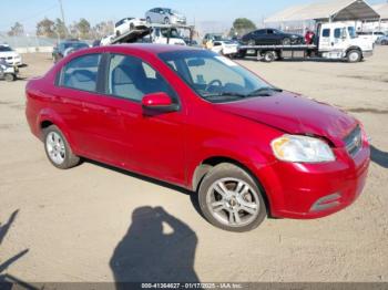  Salvage Chevrolet Aveo