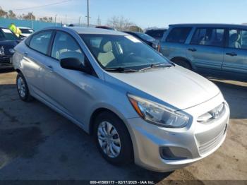  Salvage Hyundai ACCENT