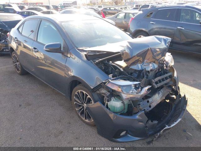  Salvage Toyota Corolla