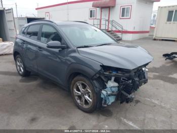  Salvage Hyundai KONA