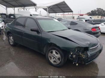  Salvage Chevrolet Malibu