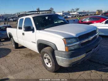  Salvage Chevrolet Silverado 2500