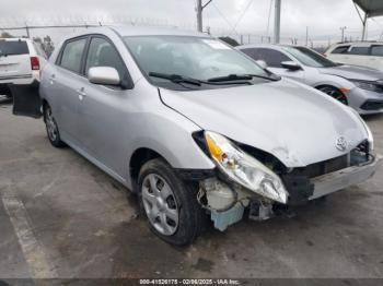  Salvage Toyota Matrix