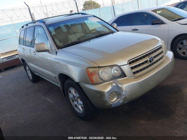  Salvage Toyota Highlander