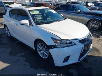  Salvage Lexus Ct