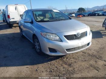  Salvage Toyota Corolla