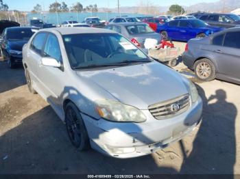  Salvage Toyota Corolla