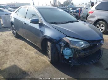  Salvage Toyota Corolla