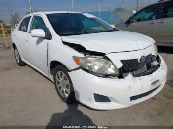  Salvage Toyota Corolla