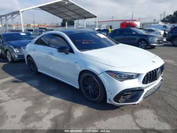  Salvage Mercedes-Benz Cla-class