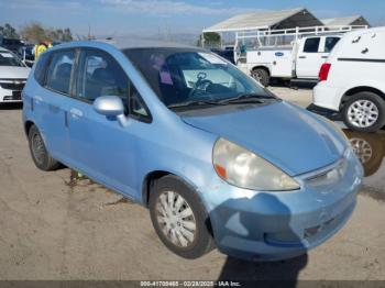  Salvage Honda Fit