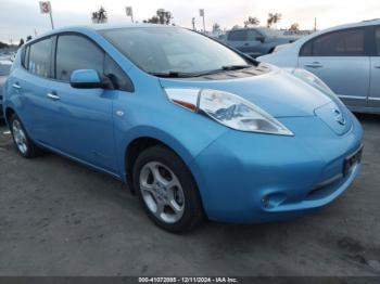  Salvage Nissan LEAF