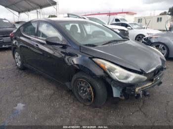  Salvage Hyundai ELANTRA