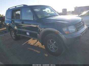  Salvage Mitsubishi Montero