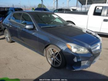  Salvage Mercedes-Benz E-Class