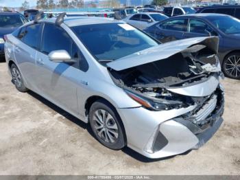  Salvage Toyota Prius Prime