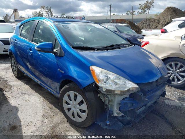  Salvage Toyota Prius c