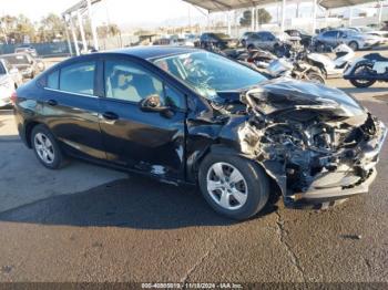  Salvage Chevrolet Cruze