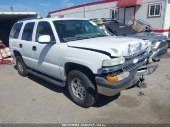  Salvage Chevrolet Tahoe