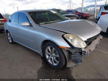  Salvage INFINITI G35