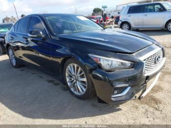  Salvage INFINITI Q50