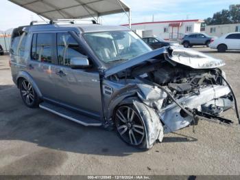  Salvage Land Rover LR4