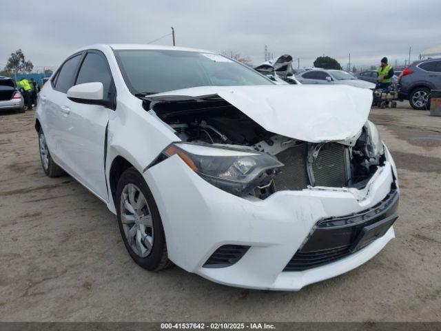  Salvage Toyota Corolla