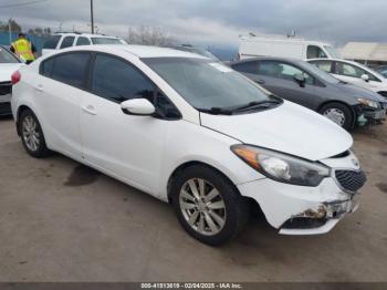  Salvage Kia Forte