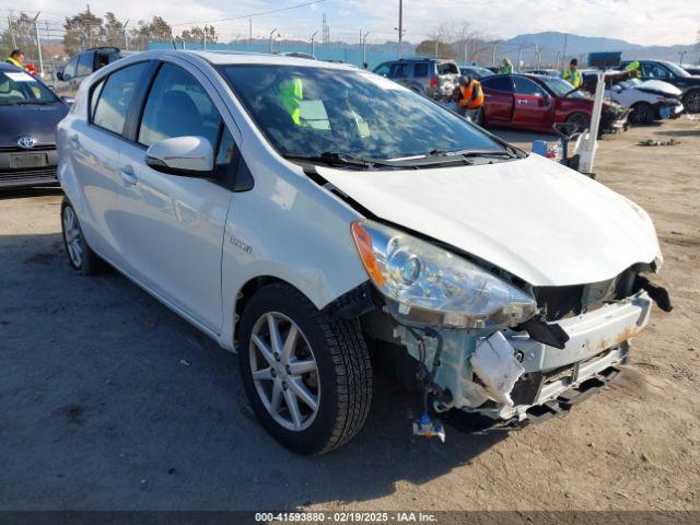  Salvage Toyota Prius c