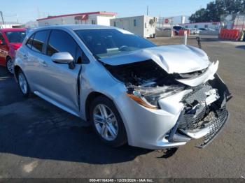  Salvage Toyota Corolla