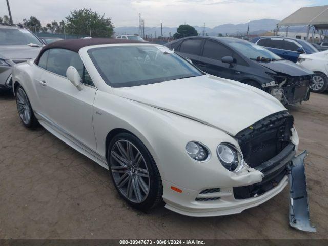  Salvage Bentley Continental Gt