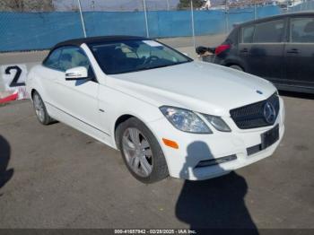  Salvage Mercedes-Benz E-Class