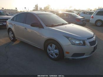  Salvage Chevrolet Cruze