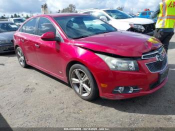  Salvage Chevrolet Cruze