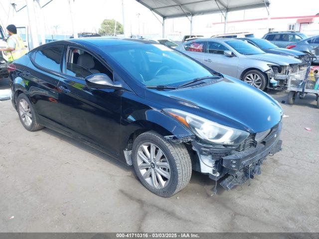  Salvage Hyundai ELANTRA