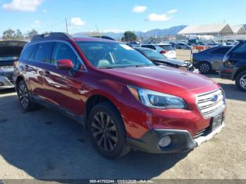  Salvage Subaru Outback