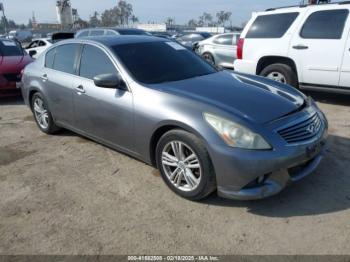  Salvage INFINITI G37