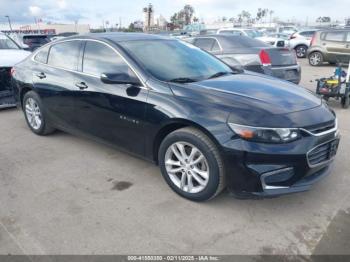  Salvage Chevrolet Malibu