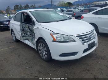  Salvage Nissan Sentra