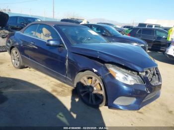  Salvage Mercedes-Benz E-Class