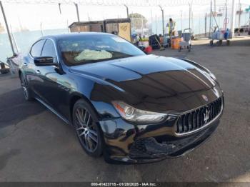  Salvage Maserati Ghibli